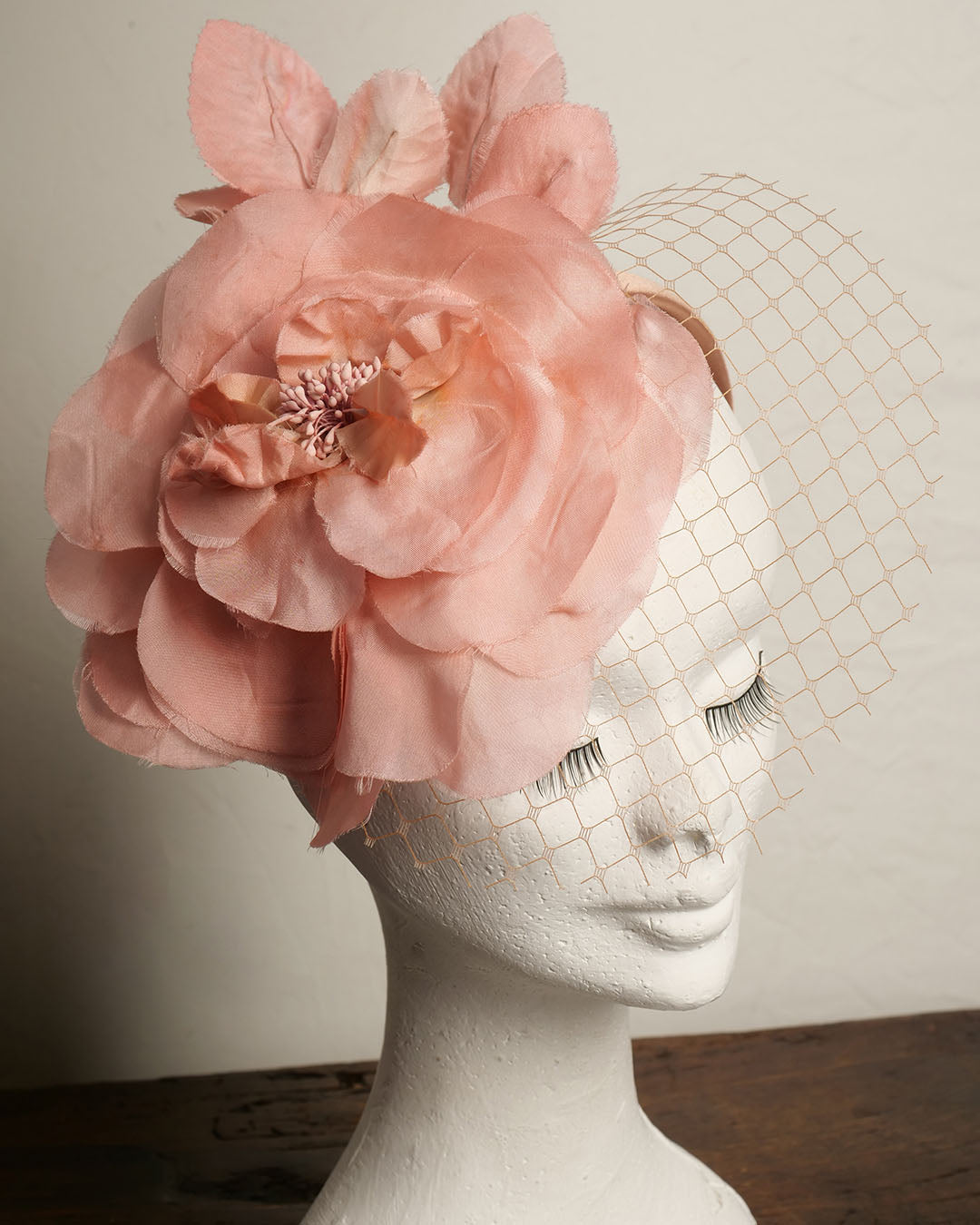 La fascia per capelli Rose Voilette I Nude Pink